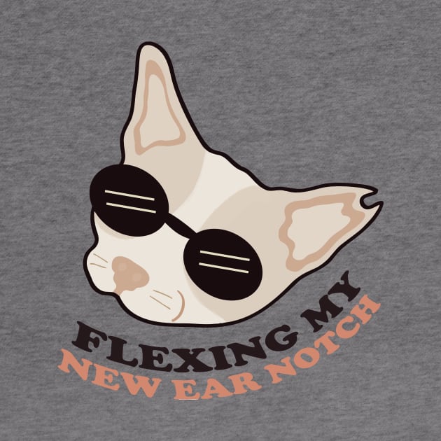 Spay/Neuter Cat Ear Notch (Shop for a Cause!) by aaalou